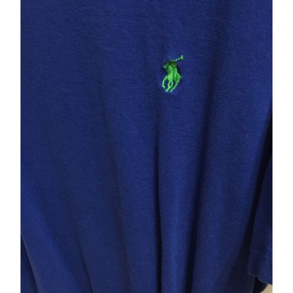 Polo Ralph Lauren Men's Large Tee Shirt Dark Blue - Picture 5 of 6
